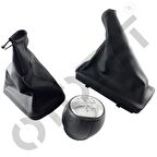 OTOZET Opel Corsa C Vites Topuzu - Vites Körüğü - El Fren Körüğü Krom