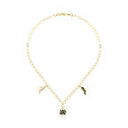 Harem Altın Moda İkonu Zincir Kolye ZKU044