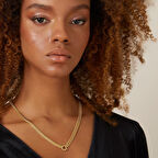 Harem Altın Çiftli Gurmet Zincir Kolye ZKU067