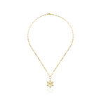 Kar Tanesi Kolye Ucu Zincir Kolye ZKU074