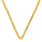 Harem Altın Pullu 14 Ayar 50 cm Halep Zincir Kolye ZKU218