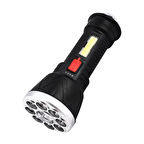 POWERMASTER CL-W09 9+1 LEDLİ MİNİ DİSKO TOPLU ŞARJLI EL FENERİ