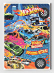 Hot Wheels Boyama Kitabı (20 Tam Sayfa), (Sticker Hediyeli)