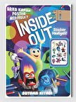 Ters Yüz (Inside Out) Boyama Kitabı (20 Tam Sayfa), (Poster ve Sticker Hediyeli)