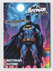 Batman Temalı Çocuklar İçin Boyama Kitabı (20 Tam Sayfa Resimli Boyama Kitabı)