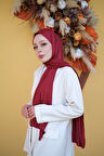  Penye Şal - Bordo 