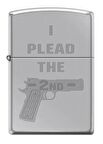 Zippo I Plead The 2nd Dizayn Çakmak