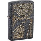Zippo Topo Map Dizayn Çakmak