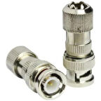 ZTECH 100lü Bnc jack Gümüş Gri Cctv Kamera Bnc Konnektör 100 adet