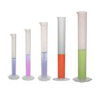 Plastik Mezür Seti - Kabartma Skala - 5li Set -  Kalın Duvarlarla Tasarlanmıştır - Mükemmel Denge