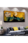 Bozkurt 100 X 50 Cm Saatli Kanvas Tablo
