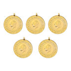 Gekas Kuyumculuk Eski Kulplu Ziynet Çeyrek Altın 5 Adet