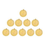 Gekas Kuyumculuk Yeni Kulplu Ziynet Yarım Altın 10 Adet