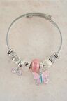 Kadın 316 L Çelik Karışık Figürlü Charm Bileklik   STP011
