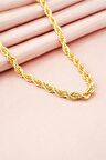 Kadın 40 cm Basic Burgu Zincir Kolye