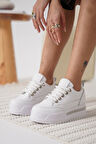 LUNORA Limited Series Beyaz Ortopedik Kadın Sneaker