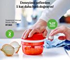 Tupperware süper Sonic soğan doğrayıcı