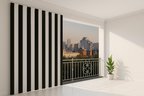 Su Geçirmez Balkon Perdesi – Kornişli & Bağcıklı Branda EN×BOY Balkon Branda Perde