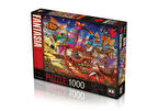 Kız Erkek Çocuk Oyuncak KS Puzzle 1000 Parça The Flight Uçuş Kız Erkek Çocuk Eğitici