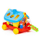 Eğitici Oyuncak 56443 Tekerlekli Bahçeli Ev Bultak -Polesie Kız Erkek Çocuk Eğitici Eğitici Oyun