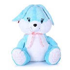Öğretici Oyuncak 1269M Mavi Tavşan 40cm-Selay Oyuncak Kız Erkek Çocuk Eğitici