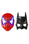 Eğitici Öğretici Çocuk Oyuncaklar Işıklı Maske Ve Batman Maske