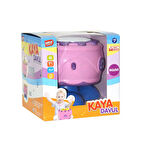 Kız Erkek Çocuk Oyuncak Pilli Işıklı Kaya Davul Pembe Kız Erkek Çocuk Eğitici Eğitici