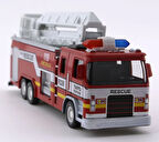 Eğlenceli Oyuncak Çek Bırak Metal Asansörlü İtfaiye 632-7 Kız Erkek Çocuk Eğiticil