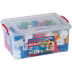 Öğretici Oyuncak Dede Kutulu Bloklar 250 Parça No:4 Kız Erkek Çocuk Eğitici