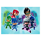 Öğretici Oyuncak 50 Parça Pjmasks Puzzle Kız Erkek Çocuk Eğitici