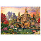 Eğitici Oyuncak KS Castle Land 1000 Parça Puzzle Kız Erkek Çocuk Eğitici