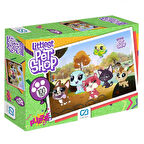 Eğitici Oyuncak Littlest Pet Shop 100 Parça Kutulu Puzzle Kız Erkek Çocuk Eğitici Eğitici Oyunca