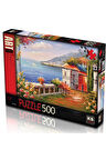Kız Çocuk Oyuncak Erkek Çocuk Oyuncak KS Games Garden & Sea Jin Park Puzzle 500 Parça 20058 Eğitici