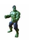 Eğitici Öğretici Çocuk Oyuncaklar Hulk / Yeşil Dev Robert Bruce Banner 17Cm Işıklı Eklemleri Haraket