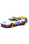 Kız Çocuk Oyuncak Erkek Çocuk Oyuncak Tarmac Works 1/64 Pandem Mazda RX-7 FC3S White / purple - HOBB