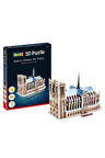 Kız Çocuk Oyuncak Erkek Çocuk Oyuncak 00121 Revell 3D Puzzle Notre Dame Katedrali 39 parça Eğitici O