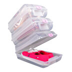 25'li Kadın Ayakkabı Kutusu Ayakkabı Saklama Kutusu