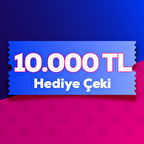 Pazarama Hediye Çeki 10000 TL