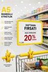 A5 Mandallı Etiketlik | Fiyatlık Sepet Raf Askılık Fiyat Etiketi Çerçeveli Market Mağaza Sarı