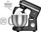 Karaca Mastermaid Chef Pro Çift Kollu Stand Mikser Shiny Black 1750 W