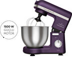 Karaca Mastermaid Chef Stand Mikser Grape Purple 1500W 5 Lt