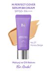 Yaşlanma Karşıtı Bakım ve Aydınlık Görünüm Sunan M Perfect Cover Serum BB Cream (No:27)