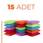 Petek Dokulu Bulaşık Süngeri Sihirli Pratik Sünger - 15 Adet