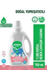 Siveno %100 Doğal Bebek Çamaşır Sabunu Kendinden Yumuşatıcılı Bitkisel Deterjan Konsantre Vegan 750 ml