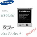 Samsung B100AE Batarya Ace 3 ve Ace 4 Uyumlu Batarya