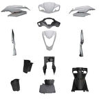 Honda Activa S 125 Grenaj Seti Beyaz