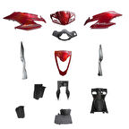 Honda Activa S 125 Grenaj Seti Kırmızı