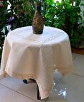 buldan dantelli 100x100 fiskos masa örtüsü