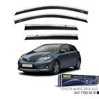 Toyota Auris Niken Kromlu Cam Rüzgarlığı 4lü Set 2013 ve Üstü