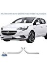 Opel Corsa E Krom Sis Farı Çerçevesi 2 prç. 2015 ve üzeri P.ÇELİK